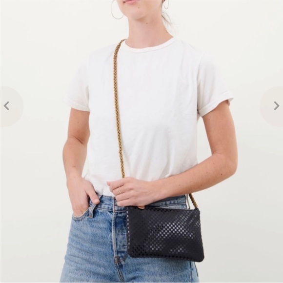 Clare V. Ali's Mini HandBag Navy Suede - Picture 9 of 13